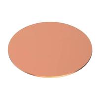1PC T2 Copper Disc Circular Plate - 50mm, 60mm, 80mm, 100mm, 150mm, 200mm Diameter, 0.5-5mm Thickness(1mmx100mm)