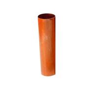 1pc T2 Purple Copper Straight Pipe Outer Diameter 7mm 8mm Hollow Round Tube 100/150/200/250/300/350/400/450/500mm Lengt(8mmx4mmx100mm)