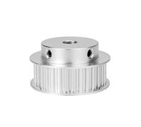 1pc T5-40 Teeth BF-type Trapezoidal Tooth Aluminum Alloy Synchronous Belt Pulley, Belt Groove Width 27mm