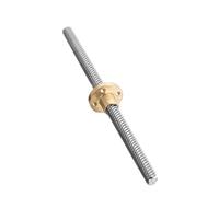 1pc T8x8mm Stainless Steel Lead Screw with Brass Nut for 3D Printers and CNC Machines - Precision Motion Control(250mm)