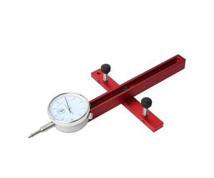 1Pc Table Saw Dial Gauge Corrector Aluminum Alloy for Saw Table Saw Blade Parallelism Correction Woodworking Tool(Long)