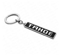 1Pc Tahoe 3D Logo Sport Alloy Car Truck Home Key Keychain Ring Decoration Gift, Black, S