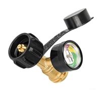 1pc Tank Gauge Level Indicator with Leak Detector Gas Gauge