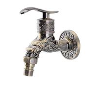 1pc Taps Kitchen Sink Faucet Wash Basin Water Tap Wall Water Shower Spray Faucet Antique Toilet Hand Shower Sink s Brass Handheld Nozzle