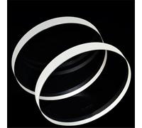 1pc Tempered Borosilicate Glass Disc for Pipeline Flange Valves, 40-130mm Diameter, 8mm Thick, Durable,Easy to Clean(115mm)