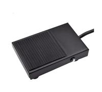 1pc TFS-1 Metal Power Foot Pedal Switch Non-slip Momentary 220V AC 10A Waterproof SPDT Black On Off 1NO1NC Footswitch IDGTTLDF