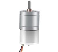 1PC The high-Torque Micro DC brushless Gear Motor JGA25-2418 is a Variable-Speed Forward and Reverse with Range Regulation(186rpm)