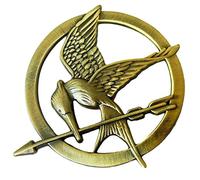 1PC The Hunger Games Katniss Everdeen Cosplay Prop Rep Mockingjay Pin Brooch Badge