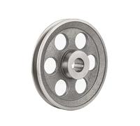 1pc Thickened V-Belt Pulley Hollow Dia 140-200mm Single-Slot A Type Pulley Cast Iron Wheel Power Tool Accessories (28mm,160mm)