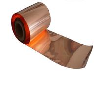 1PC Thickness 0.05/0.1/0.2/0.3 X 10/20/30/40/50 X 1000 Mm 99.9% Pure Copper Cu Metal Sheet Foil Plate(0.2x40x1000)