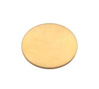 1pc Thickness 0.5/1/2/3mm H62 Solid Brass Disc Round Plate Sheet Diameter 50mm 60mm 80mm 100mm Copper Alloy Sheet Plate (Color : 1x80mm)