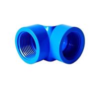 1pc Threaded PVC Plug for Plumbing - 20mm-32mm Pipe Cap Adapter, Easy Installation for Aquariums & Home Gardens(Blue,32mm)