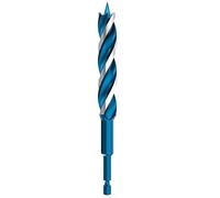 1PC Three Blade Fast Drill 155/230mm 6.35mm Hex Handle Woodworking Support Roller Plastic Edge Cleaning Flashlight(32x155mm)
