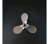 1pc Three Blade Propeller Lab Stainless Steel DIA40mm To 120mm, Three-leaf Paddle For Lab Stirrer Mixer Blender Machine (Capacity : 12cm-8mm press down)