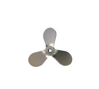 1pc Three Blade Propeller Lab Stainless Steel DIA40mm To 120mm, Three-leaf Paddle For Lab Stirrer Mixer Blender Machine (Capacity : 12cm-8mm press down)