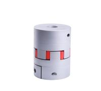 1pc Three- jaw D40L66 Coupler D40 L66 Aluminum Plum Flexible Shaft BW Coupling Motor Connector Solid Rubber pad(12X12.7)