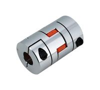 1pc Three Jaws D40 L66 Spider Plum Shaft Coupler CNC Motor ballscrew Flexible Plum clamp Coupling 14/16/18/19/20/22mm(8X17)