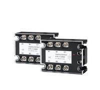 1pc Three-phase Solid State Relay AC SSR 10/25/40/60/80/100/120/200 DA/AA(AC Control AC,10A)