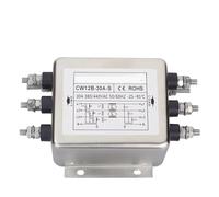 1pc Three phase three wire four wire 380V CW12B-10A 20A 30A 40A power filter terminal block guide rail(16)
