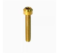 1pc Titanium torx cap head screw M4 M5 M6 M8 Six-Lobe cap Head colourful Ti Bolts Screw for(Gloden,M6X12)