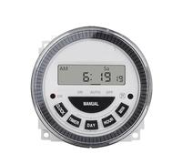 1pc TM619 AC 220V 230V 240V Digital Power Timer Weekly Programmable Time Switch Relay(TM619H-2 220V timer)