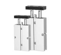 1pc TN Series Twin Rod Pneumatic Cylinder TN16x20 TN16x50 Small Compact Air Piston Supplier | Pneumatic Bearing Cylinder(TN16-125S)