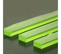 1PC to 10PCS Light Yellow Color Square PU Strips PU Square Rod Wear Resistance PU Square Pad Elastic PU Strips-3.0mmX10mmX500mm-Elastic PU Material-Square-Quantity 1PC-THK X Width Xlength