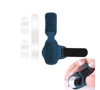 1PC Toe Separator Blue Adjustable Toe Protectors for Comfort, Toe Spacers to Fix and Straighten Toes, Foot Fingers Protector for Overlapping Toes Spreaders for Relaxation, Convenient for Women and Men