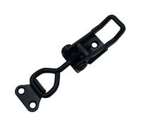 1Pc Toggle Clamp Hardware Replacement Metal Steel, C | Metal Steel Pull Hasp for Smoker Lid Box Case Trunk Large Hasp Clamp Hardware Replacement