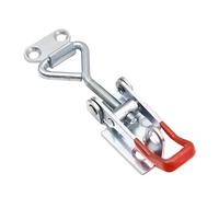 1Pc Toggle Clamp Large Hasp Clamp for Smoker Lid, F | Metal Steel Pull Hasp Quickly Release for Smoker Lid Easy to Use Hand Tool Hardware Replacement Industrial