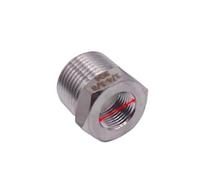 1pc Tonifying Heart Reducer Bushing 1/8" 1/4" 3/8" 1/2" BSP Male/Female Thread SS304 Stainless Steel Pipe Fittings for Water Gas Oil(DN20 to DN15)