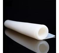 1pc Translucent Silicone Rubber Sheet - Versatile Thickness 0.5mm to 30mm, for Gaskets and High-Temperature use(600x600x2mm)