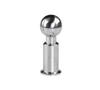 1pc Tri Clamp Rotary Spray Cleaning Ball - 304 Stainless Steel CIP Spray Ball for Home Brewing and Sanitary Applications(1-1/2inch)