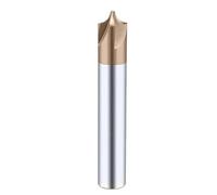 1pc Tungsten Carbide Radius Corner Rounding Cutter End Mill CNC Tool Inner R Chamfering Outside Radii Quarter Circle Router Bit(Coating 4F,R0.5xD4x50L)