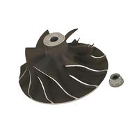 1pc Turbocharger Rotor GT2056V 751243 751243-5002S Compatible For Nissan Navara Pathfinder 2.5L YD25DDTi QW25 14411-EB300(Compressor Wheel)