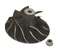 1pc Turbocharger Rotor GT2056V 751243 751243-5002S Compatible For Nissan Navara Pathfinder 2.5L YD25DDTi QW25 14411-EB300(Compressor Wheel)