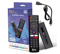 1PC TV Stick 4K 2GB + 16GB Voice Control 4 Apps Click BT5.0 H313 WiFi5 Dual 2.4G/5G Quad-Core 64bit HDR10+ Ultra USB HD Smart TV