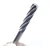 1pc Two Decimal Places Spiral Flute 1.91 to 3.82mm Carbide Machine Reamer Uncoated Tolerance Chucking Metal Cutter CNC (Size : 2.55mm)