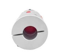 1pc Two-jaw D30L42 coupler D30 L42 aluminum plum flexible shaft BW coupling motor connector solid rubber pad 5mm-16mm(5x5mm)