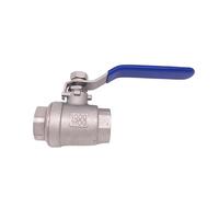 1pc Type Two Stainless Steel Ball Valve DN25 Female Thread 1 Inch BSP SS304 201 316L 2 Way Control(SS201)