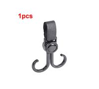 (1PC type2) Baby Stroller Double Hooks Multifunctional Hook For Bicycles Electric Vehicle Motorcycles Scooters Rotate 360 Degree Organizer