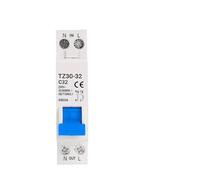 1pc TZ30-32 DPN 1P+N Mini Circuit Breaker MCB 6A 10A 16A 20A 25A 32A Din Rail Mounting Miniature Household Air Switch(25A)