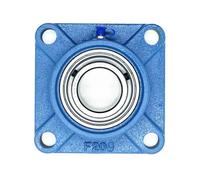 1pc UCF type of pillow block bearing，bearing with square base, high-speed operation, heavy-duty thickened base(UCF209(Inner d 45mm))