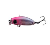 1pc Ultra Light Fishing Lure 2.3g 35mm Floating Minnow Mini Hard Bait For Perch Trout Bass(Color B)