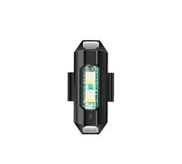 1Pc Universal Led Aircraft Strobe Lights Motorcycle Anti Collision Light With USB Charging 7Colors Turn Signal Indicator Turn Signals