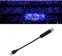 1Pc USB Star Projector Night Light,Adjustable Romantic Starry Sky Projector Car Light,Portable Atmosphere Decorative Auto Roof for Various Occasions,Wall Lights,Tools and Home Improvement