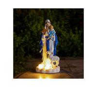 (1pc) Virgin Mary Statue, Solar Statue Light, Garden Light Suitable For Yard Garden Lawn