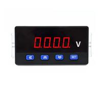 1pc Voltmeter Single-Phase Large Screen Digital Display 600VDC Panel Meter Power supply AC220V 96 * 48mm