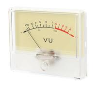 1PC VU Meter Head TN-90-8735 High Accuracy DB Amp Level VU Meter Header With Light Bulb Instrument Parts Accessories