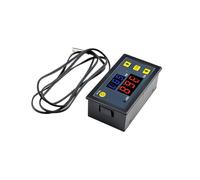 1pc W3230 12-24V 110-220V High Precision LED Digital Temperature Controller Thermostat Thermometer Temperature Control Switch Sensor(24V)